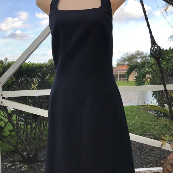 Laundry By Shelli Segal Dresses & Skirts - Laundry Shelli Segal Black Halter Dress Sz 10 /12